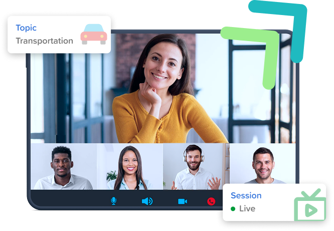 Group conversation session